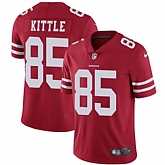 Nike Men & Women & Youth 49ers 85 George Kittle Red NFL Vapor Untouchable Limited Jersey,baseball caps,new era cap wholesale,wholesale hats